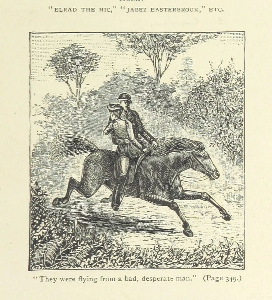 An illustration from Zillah. A romance, 1895, leaf 11