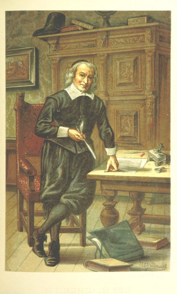An illustration from Lauwerbladen uit Neêrlands Gloriekrans. [With 27 coloured plates, 1875, leaf 333