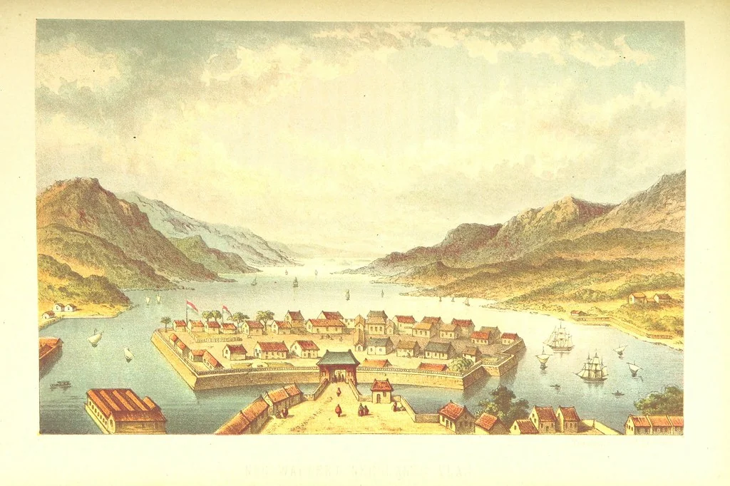 An illustration from Lauwerbladen uit Neêrlands Gloriekrans. [With 27 coloured plates, 1875, leaf 603