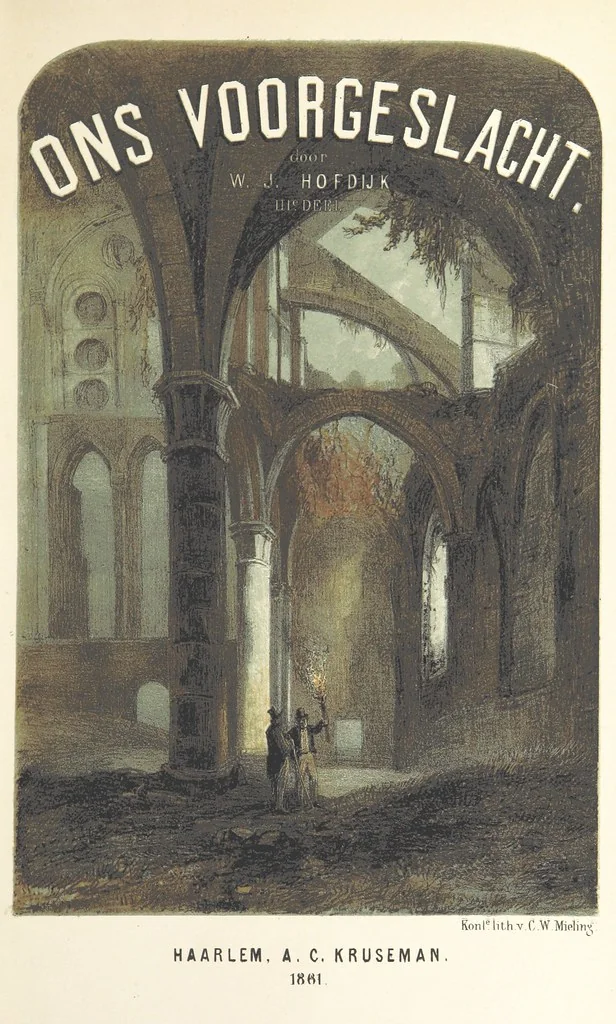 An illustration from Ons voorgeslacht in zijn dagelyksch leven geschilderd, 1859, leaf 11