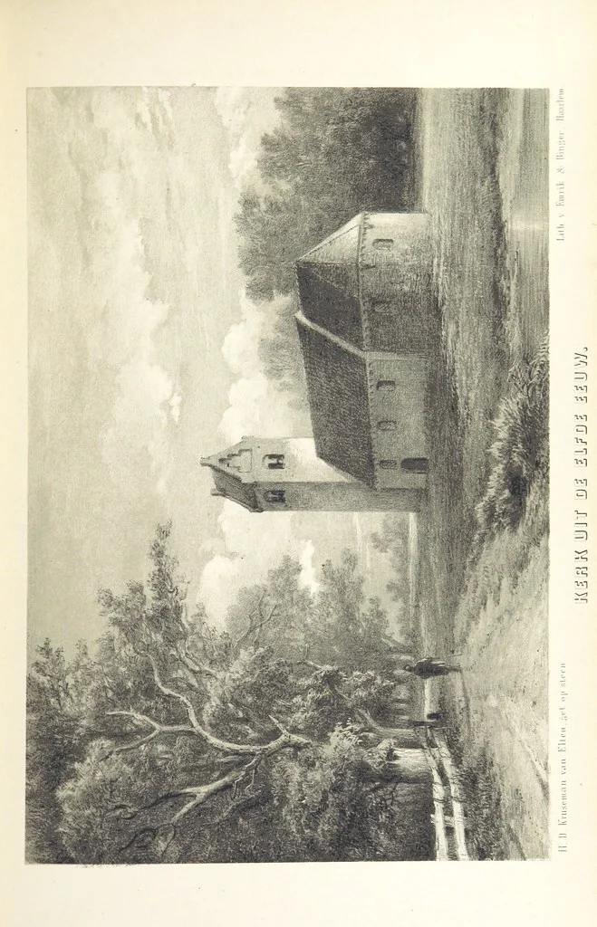 An illustration from Ons voorgeslacht in zijn dagelyksch leven geschilderd, 1859, leaf 157