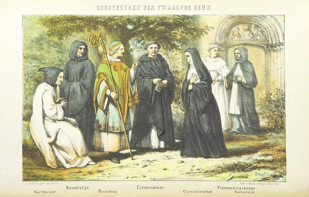 An illustration from Ons voorgeslacht in zijn dagelyksch leven geschilderd, 1859, leaf 212