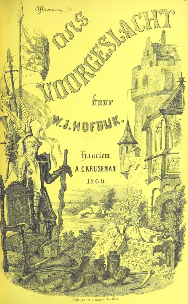 An illustration from Ons voorgeslacht in zijn dagelyksch leven geschilderd, 1859, leaf 321