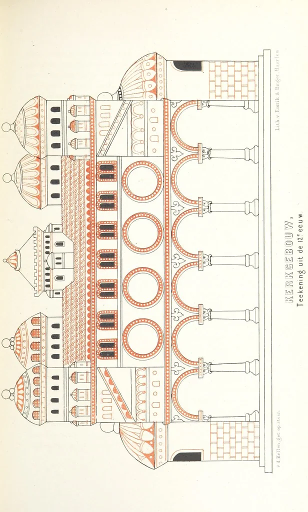 An illustration from Ons voorgeslacht in zijn dagelyksch leven geschilderd, 1859, leaf 329