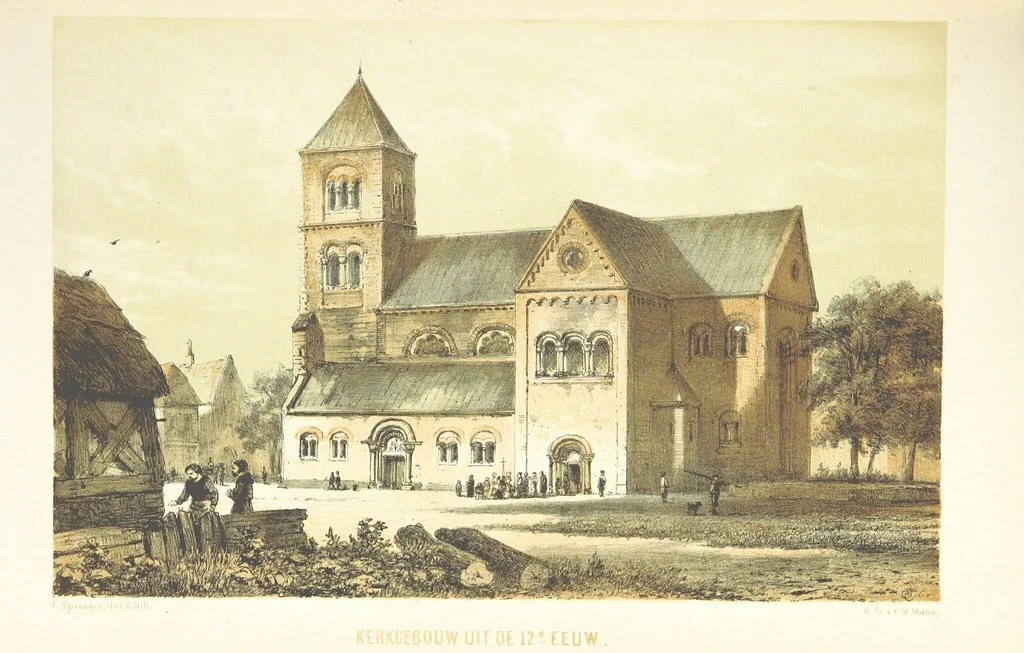 An illustration from Ons voorgeslacht in zijn dagelyksch leven geschilderd, 1859, leaf 331