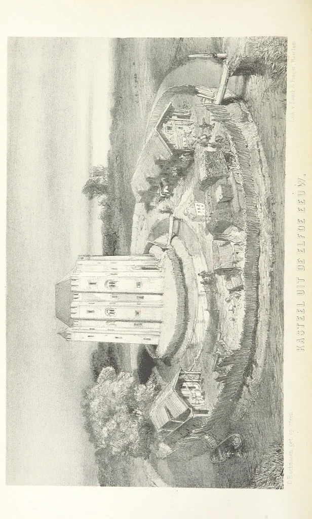 An illustration from Ons voorgeslacht in zijn dagelyksch leven geschilderd, 1859, leaf 372