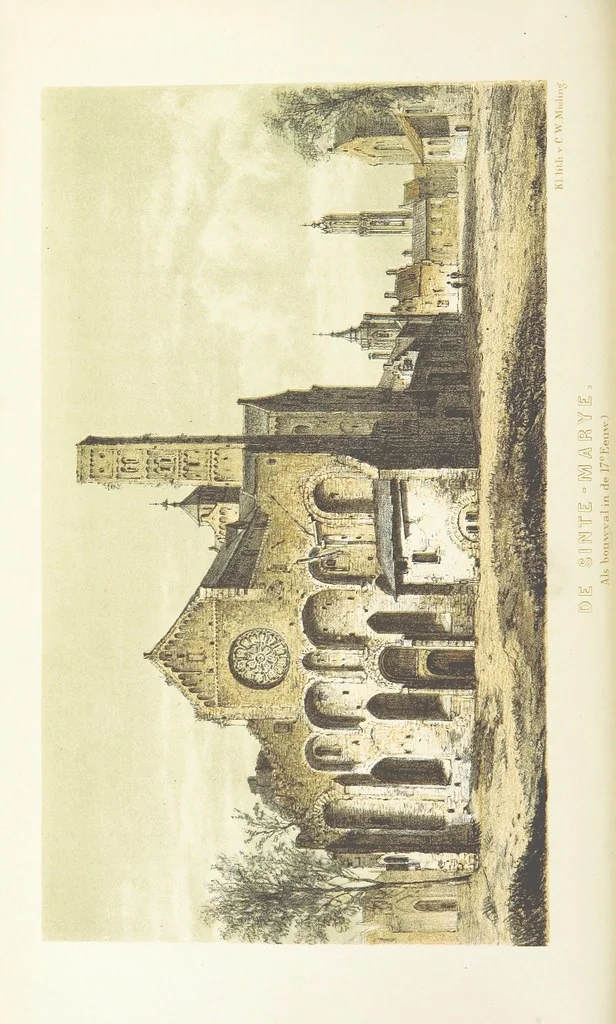 An illustration from Ons voorgeslacht in zijn dagelyksch leven geschilderd, 1859, leaf 38