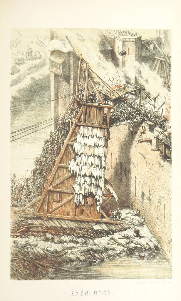 An illustration from Ons voorgeslacht in zijn dagelyksch leven geschilderd, 1859, leaf 483