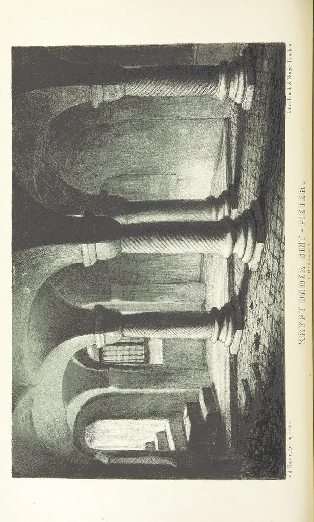 An illustration from Ons voorgeslacht in zijn dagelyksch leven geschilderd, 1859, leaf 58