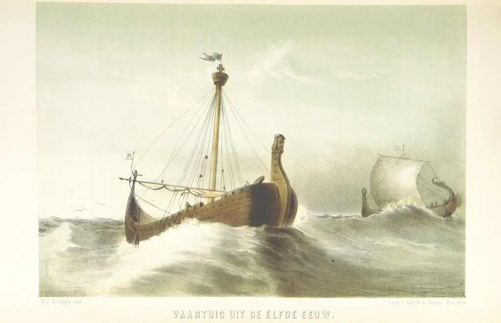 An illustration from Ons voorgeslacht in zijn dagelyksch leven geschilderd, 1859, leaf 99
