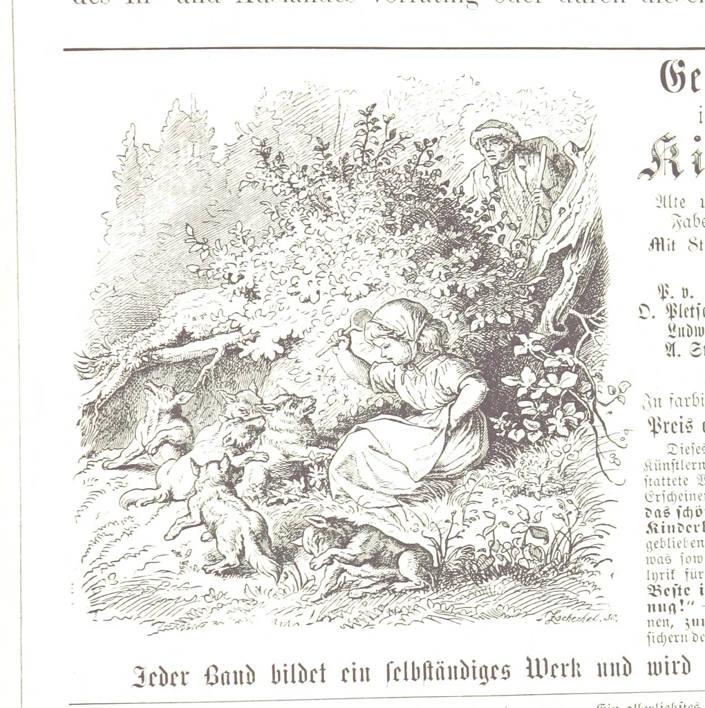 An illustration from Sicilien, Schilderungen aus Gegenwart und Vergangenheit ... Mit 36 Originalzeichungen von A. Metzener. In Holzschnitt ausgeführt durch die xylographische Anstalt von R. Brend'amour & Comp. in Düsseldorf, 1870, leaf 337
