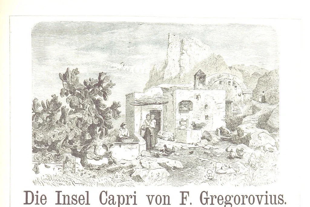An illustration from Sicilien, Schilderungen aus Gegenwart und Vergangenheit ... Mit 36 Originalzeichungen von A. Metzener. In Holzschnitt ausgeführt durch die xylographische Anstalt von R. Brend'amour & Comp. in Düsseldorf, 1870, leaf 341