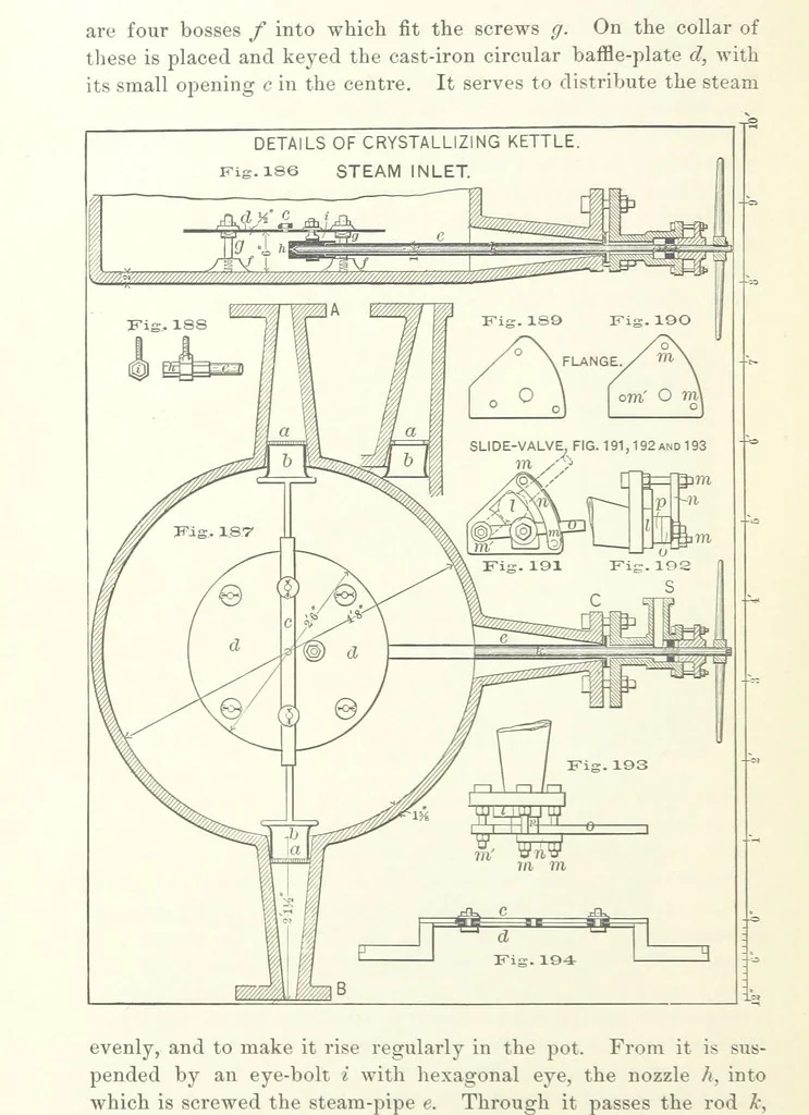 An illustration from The Metallurgy of Lead and the Desilverization of Base Bullion ... Fourth edition, 1895, leaf 342
