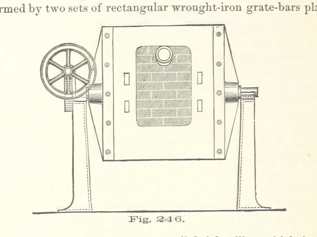 An illustration from The Metallurgy of Lead and the Desilverization of Base Bullion ... Fourth edition, 1895, leaf 394
