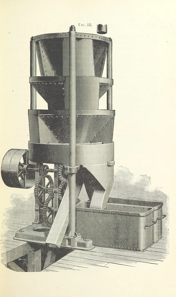 An illustration from The Metallurgy of Lead and the Desilverization of Base Bullion ... Fourth edition, 1895, leaf 71