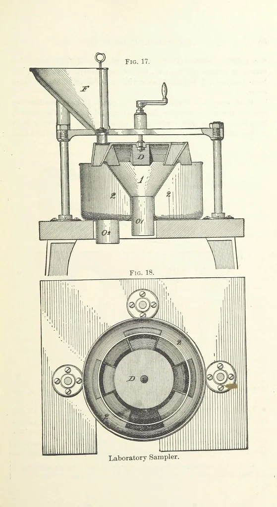 An illustration from The Metallurgy of Lead and the Desilverization of Base Bullion ... Fourth edition, 1895, leaf 79