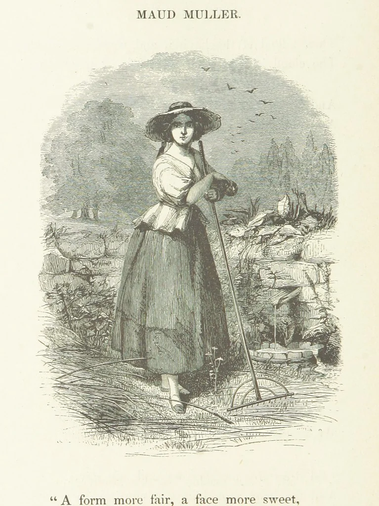 An illustration from Illustrated Library of favorite Song. Based upon folk songs. ... With an introduction, and edited by J. G. Holland ... Illustrated with ... engravings, ... after designs by Church, Johnson, etc, 1873, leaf 128