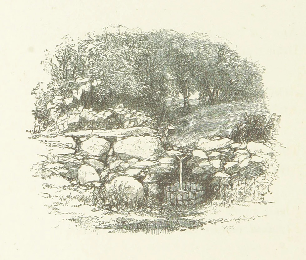 An illustration from Illustrated Library of favorite Song. Based upon folk songs. ... With an introduction, and edited by J. G. Holland ... Illustrated with ... engravings, ... after designs by Church, Johnson, etc, 1873, leaf 130