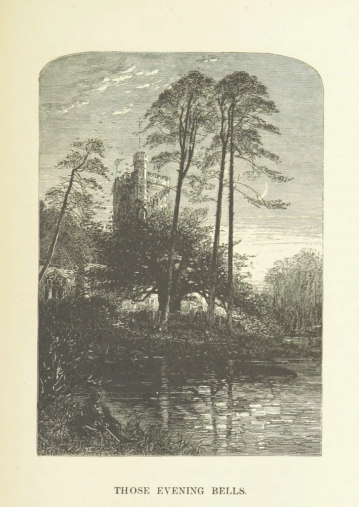 An illustration from Illustrated Library of favorite Song. Based upon folk songs. ... With an introduction, and edited by J. G. Holland ... Illustrated with ... engravings, ... after designs by Church, Johnson, etc, 1873, leaf 141