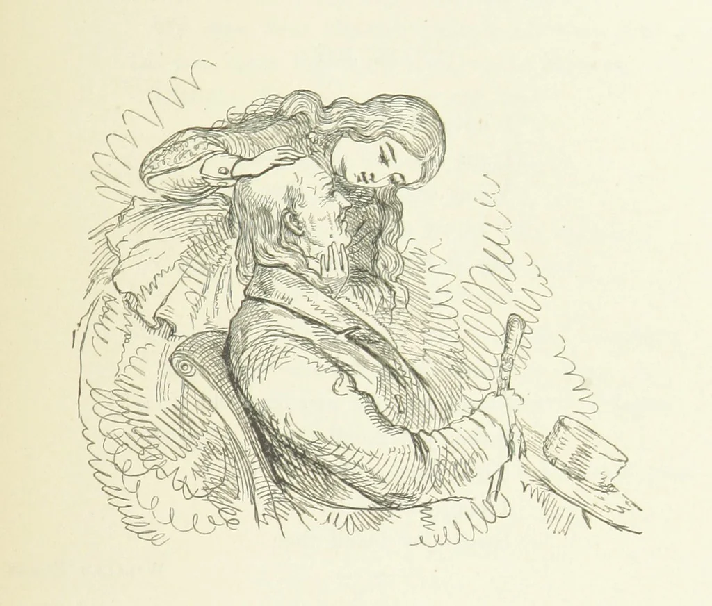 An illustration from Illustrated Library of favorite Song. Based upon folk songs. ... With an introduction, and edited by J. G. Holland ... Illustrated with ... engravings, ... after designs by Church, Johnson, etc, 1873, leaf 255