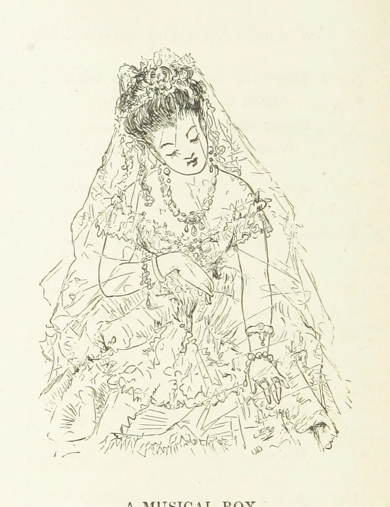 An illustration from Illustrated Library of favorite Song. Based upon folk songs. ... With an introduction, and edited by J. G. Holland ... Illustrated with ... engravings, ... after designs by Church, Johnson, etc, 1873, leaf 304