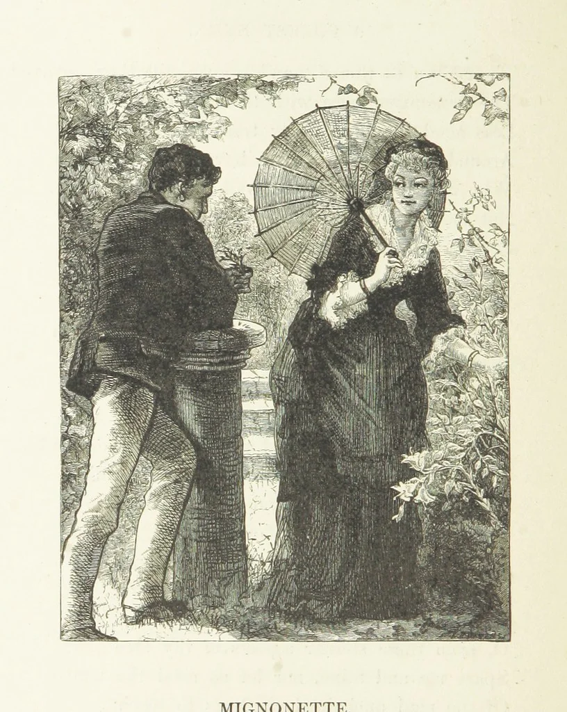 An illustration from Illustrated Library of favorite Song. Based upon folk songs. ... With an introduction, and edited by J. G. Holland ... Illustrated with ... engravings, ... after designs by Church, Johnson, etc, 1873, leaf 370