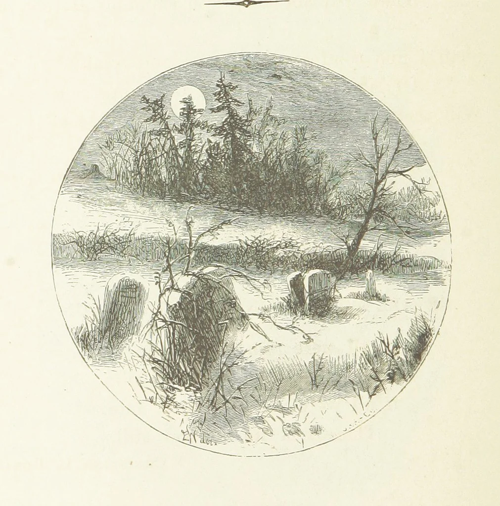 An illustration from Illustrated Library of favorite Song. Based upon folk songs. ... With an introduction, and edited by J. G. Holland ... Illustrated with ... engravings, ... after designs by Church, Johnson, etc, 1873, leaf 494
