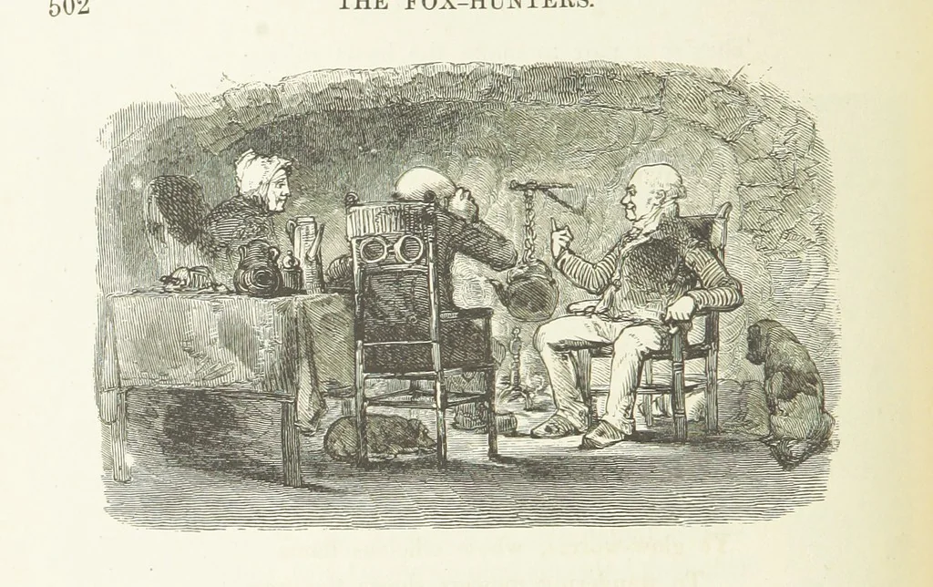 An illustration from Illustrated Library of favorite Song. Based upon folk songs. ... With an introduction, and edited by J. G. Holland ... Illustrated with ... engravings, ... after designs by Church, Johnson, etc, 1873, leaf 504