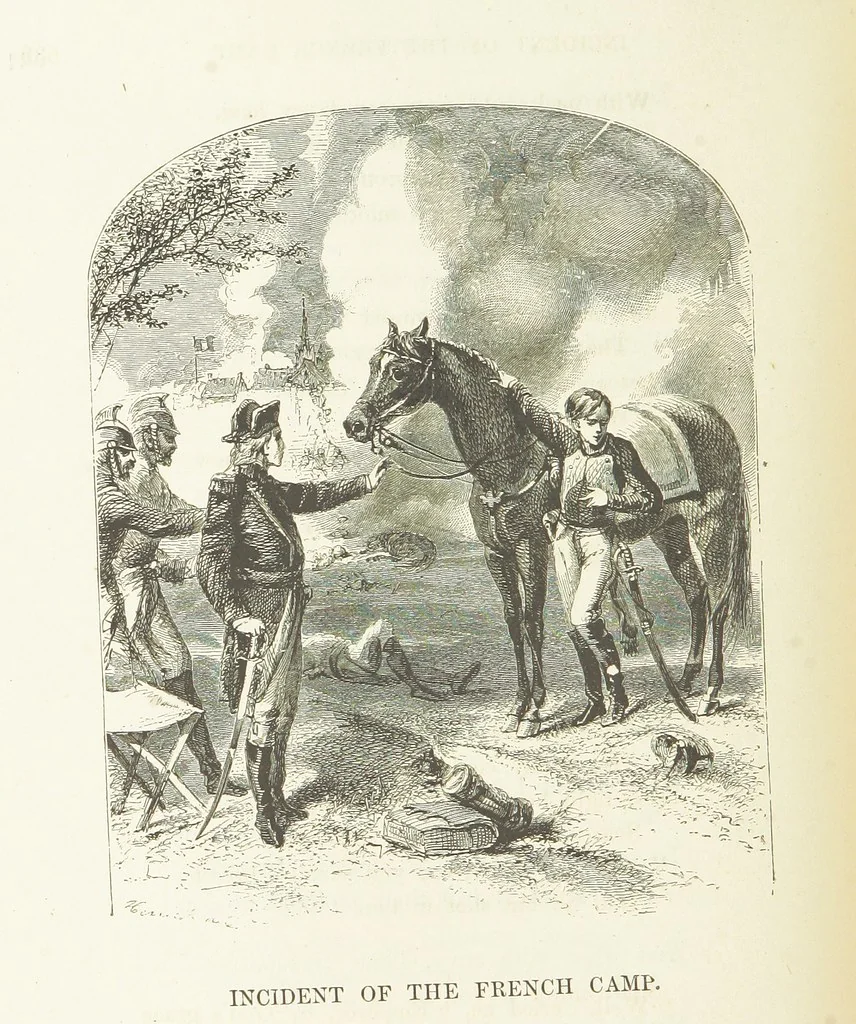 An illustration from Illustrated Library of favorite Song. Based upon folk songs. ... With an introduction, and edited by J. G. Holland ... Illustrated with ... engravings, ... after designs by Church, Johnson, etc, 1873, leaf 534