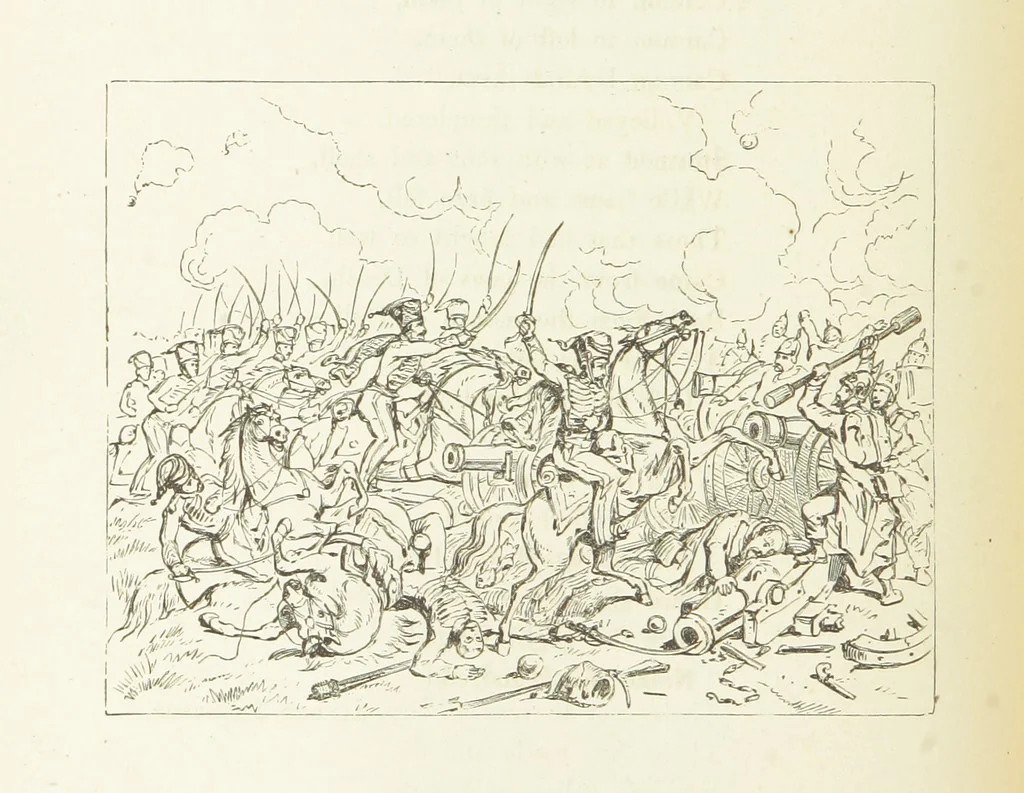 An illustration from Illustrated Library of favorite Song. Based upon folk songs. ... With an introduction, and edited by J. G. Holland ... Illustrated with ... engravings, ... after designs by Church, Johnson, etc, 1873, leaf 570