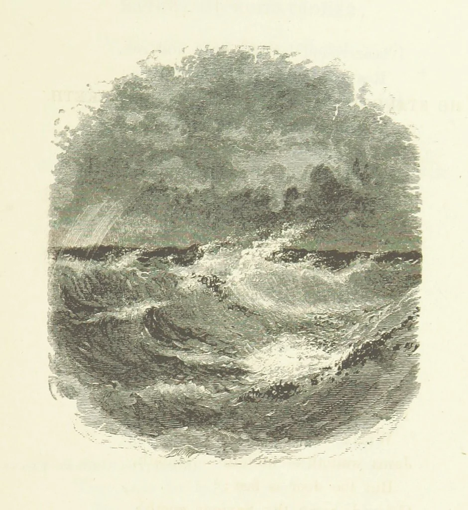 An illustration from Illustrated Library of favorite Song. Based upon folk songs. ... With an introduction, and edited by J. G. Holland ... Illustrated with ... engravings, ... after designs by Church, Johnson, etc, 1873, leaf 605