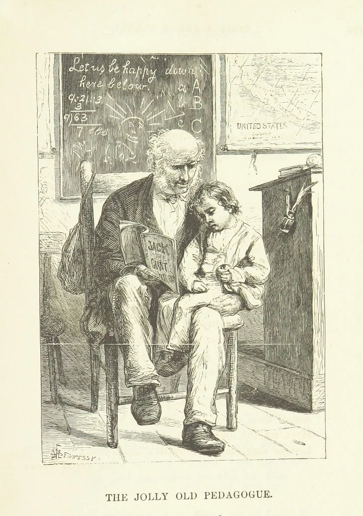An illustration from Illustrated Library of favorite Song. Based upon folk songs. ... With an introduction, and edited by J. G. Holland ... Illustrated with ... engravings, ... after designs by Church, Johnson, etc, 1873, leaf 703