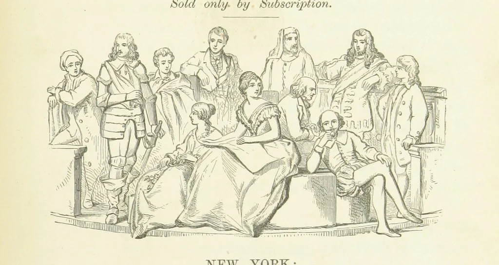 An illustration from Illustrated Library of favorite Song. Based upon folk songs. ... With an introduction, and edited by J. G. Holland ... Illustrated with ... engravings, ... after designs by Church, Johnson, etc, 1873, leaf 9