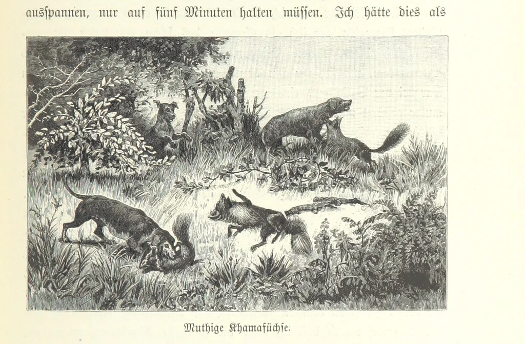 An illustration from Von der Capstadt ins Land der Maschukulumbe. Reisen im südlichen Afrika in den Jahren 1883-1887 ... Mit 205 Original-Holzschnitten, etc, 1890, leaf 229