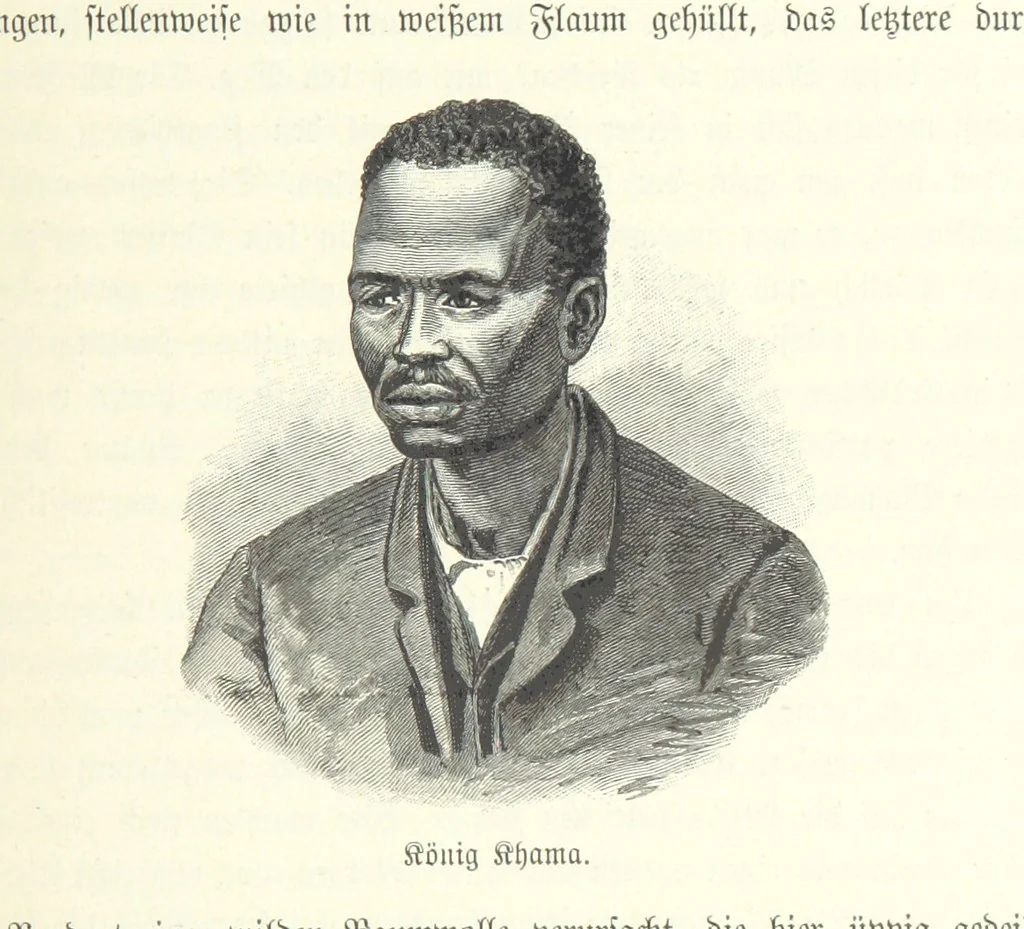 An illustration from Von der Capstadt ins Land der Maschukulumbe. Reisen im südlichen Afrika in den Jahren 1883-1887 ... Mit 205 Original-Holzschnitten, etc, 1890, leaf 245