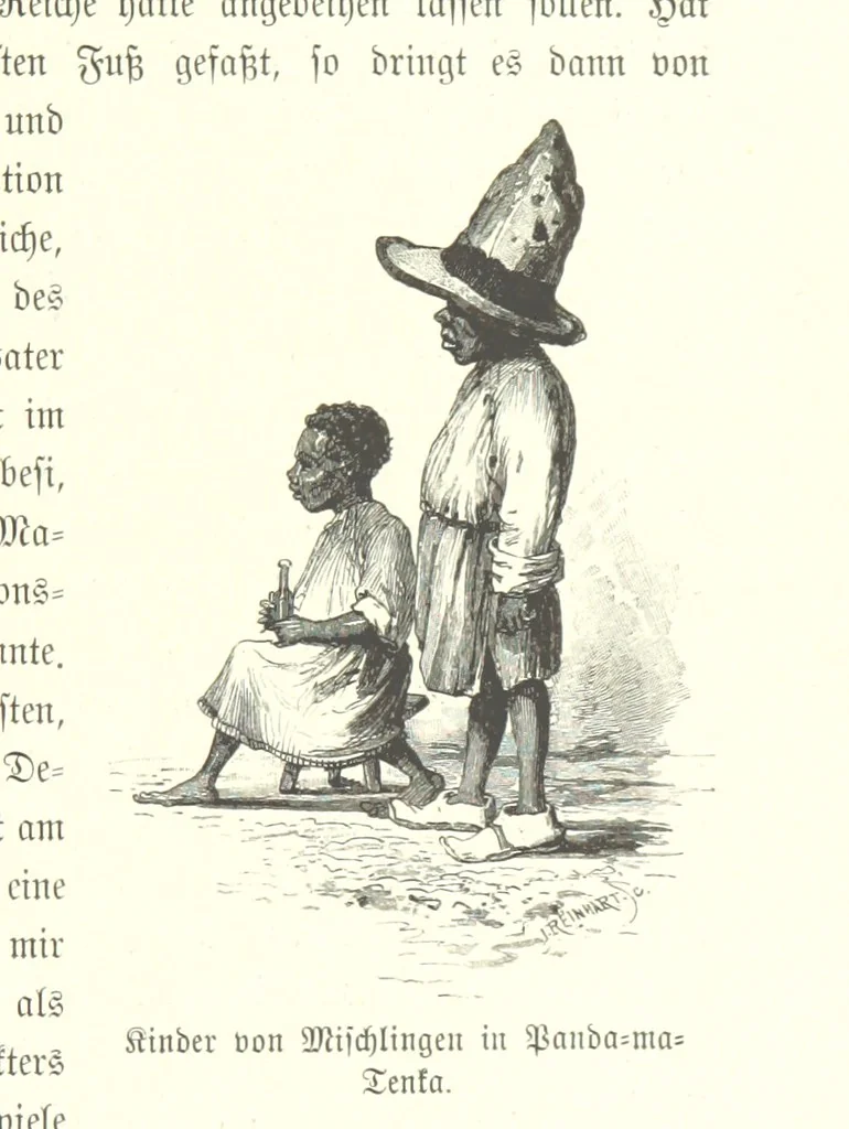 An illustration from Von der Capstadt ins Land der Maschukulumbe. Reisen im südlichen Afrika in den Jahren 1883-1887 ... Mit 205 Original-Holzschnitten, etc, 1890, leaf 377