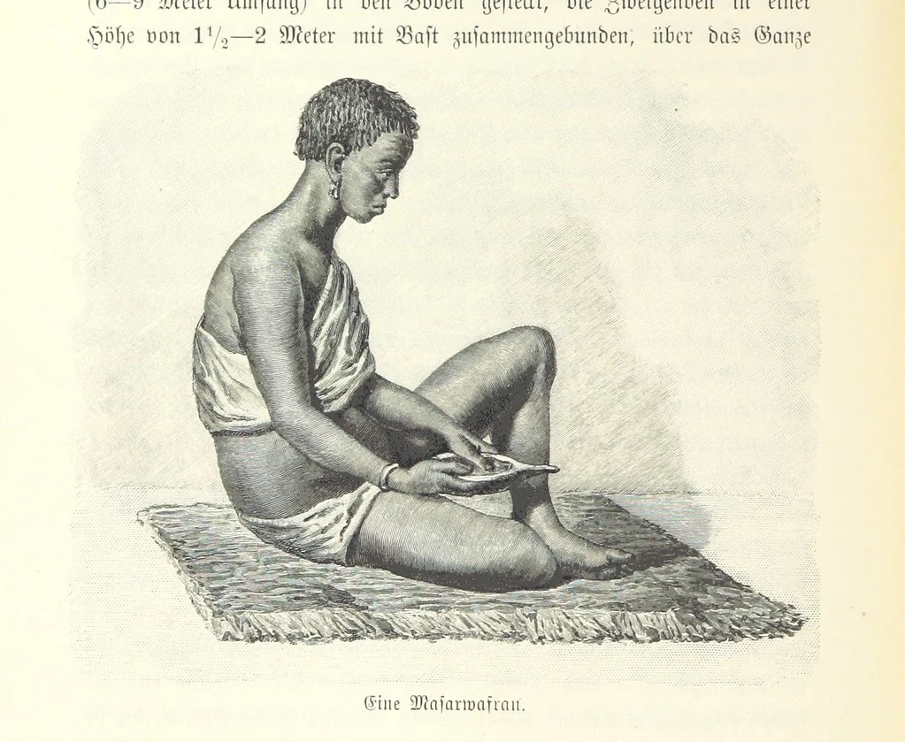 An illustration from Von der Capstadt ins Land der Maschukulumbe. Reisen im südlichen Afrika in den Jahren 1883-1887 ... Mit 205 Original-Holzschnitten, etc, 1890, leaf 498