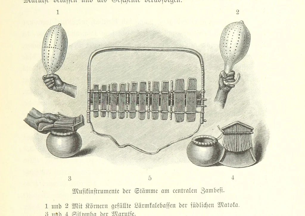 An illustration from Von der Capstadt ins Land der Maschukulumbe. Reisen im südlichen Afrika in den Jahren 1883-1887 ... Mit 205 Original-Holzschnitten, etc, 1890, leaf 553