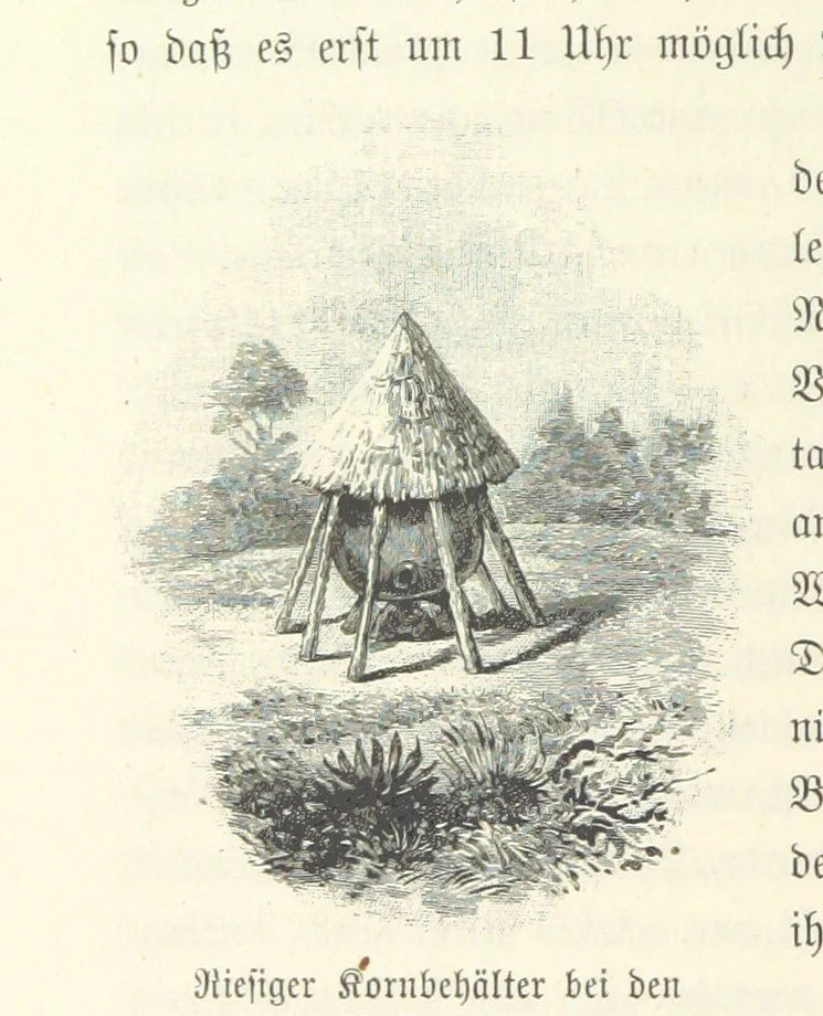 An illustration from Von der Capstadt ins Land der Maschukulumbe. Reisen im südlichen Afrika in den Jahren 1883-1887 ... Mit 205 Original-Holzschnitten, etc, 1890, leaf 662