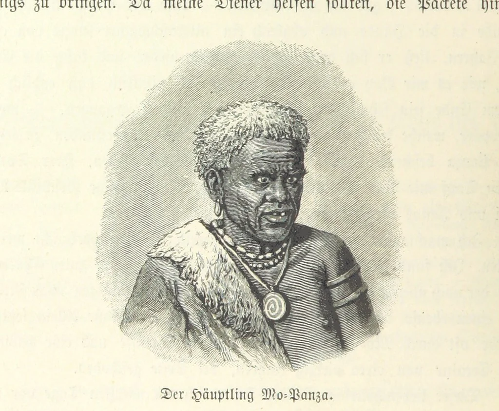 An illustration from Von der Capstadt ins Land der Maschukulumbe. Reisen im südlichen Afrika in den Jahren 1883-1887 ... Mit 205 Original-Holzschnitten, etc, 1890, leaf 774