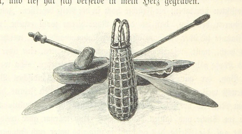 An illustration from Von der Capstadt ins Land der Maschukulumbe. Reisen im südlichen Afrika in den Jahren 1883-1887 ... Mit 205 Original-Holzschnitten, etc, 1890, leaf 822