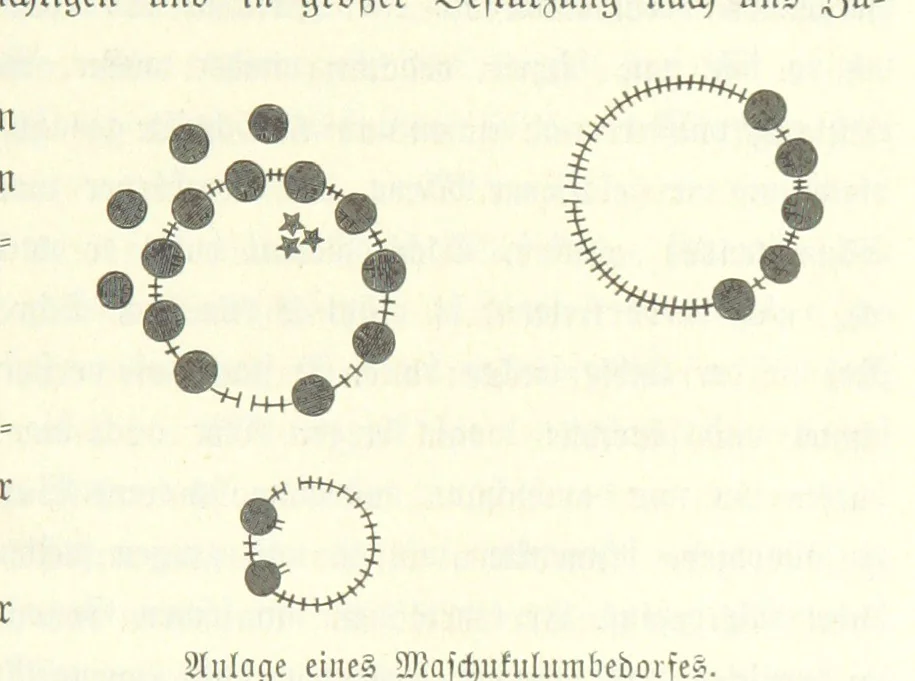 An illustration from Von der Capstadt ins Land der Maschukulumbe. Reisen im südlichen Afrika in den Jahren 1883-1887 ... Mit 205 Original-Holzschnitten, etc, 1890, leaf 831
