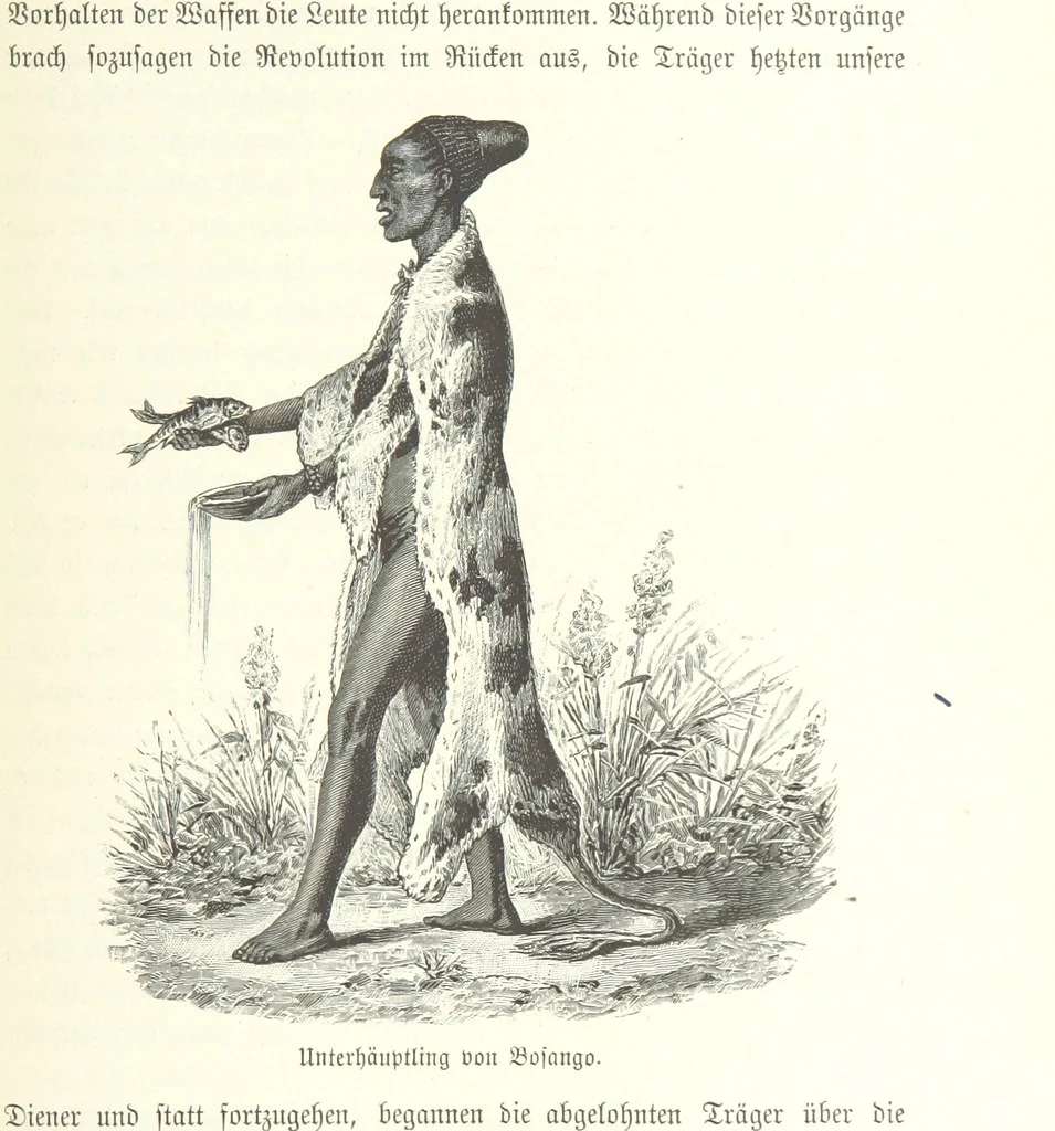 An illustration from Von der Capstadt ins Land der Maschukulumbe. Reisen im südlichen Afrika in den Jahren 1883-1887 ... Mit 205 Original-Holzschnitten, etc, 1890, leaf 839