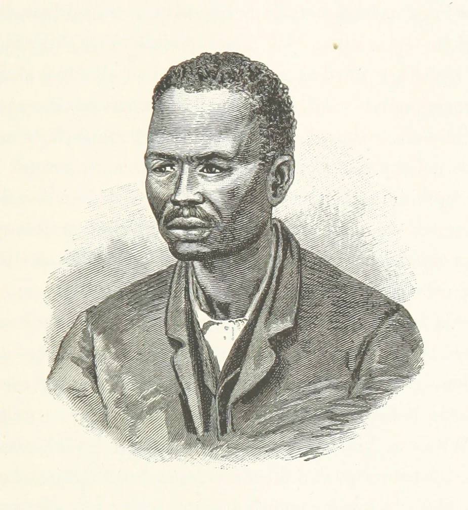 An illustration from A Fokvárostól a Masukulumbék országába, 1883-1887 ... Jogosított kiadás, ... 160 ... fametszettel és 2 térképpel, 1890, leaf 261