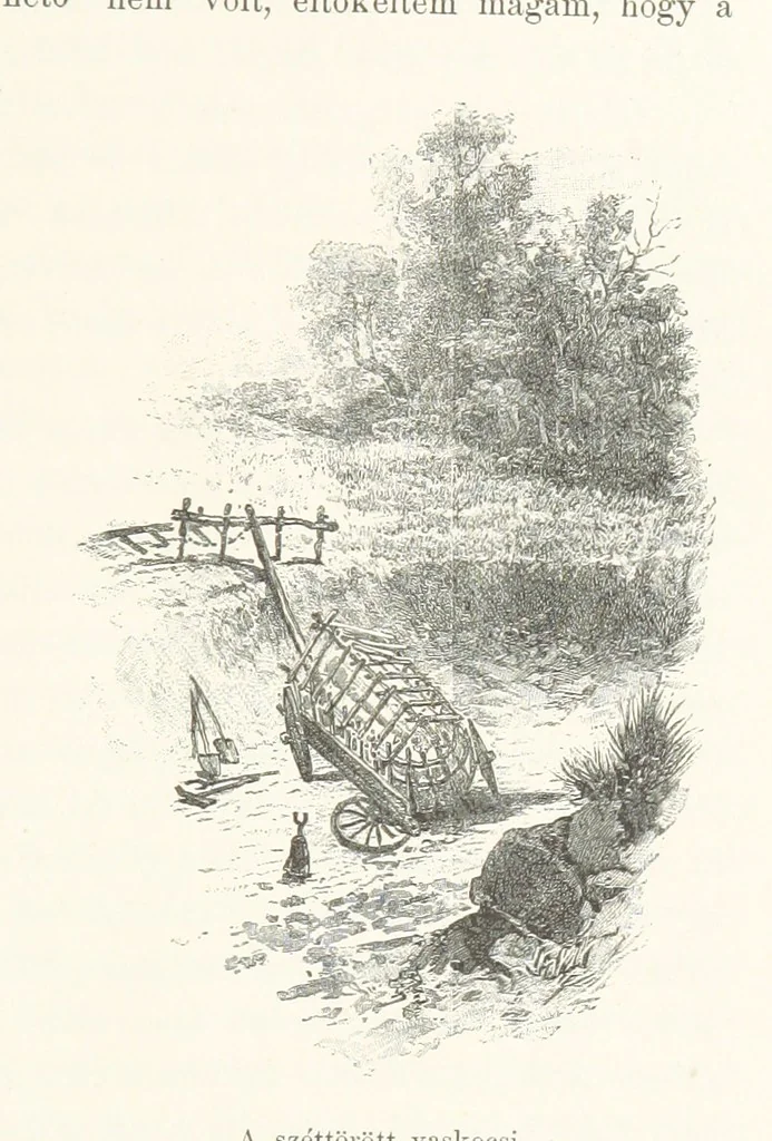 An illustration from A Fokvárostól a Masukulumbék országába, 1883-1887 ... Jogosított kiadás, ... 160 ... fametszettel és 2 térképpel, 1890, leaf 441