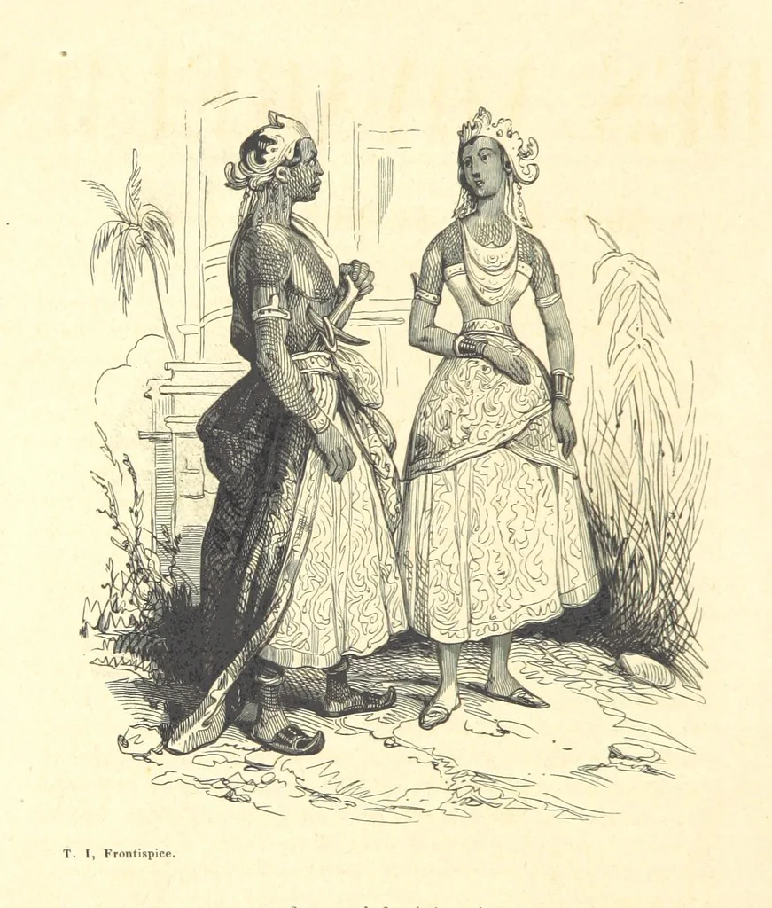 An illustration from Aventures les plus curieuses des voyageurs. Coup d'œil autour du monde, d'après les relations anciennes et modernes ... par M. Hombron. Ouvrage imité des Aventures des voyageurs par P. Blanchard, 1847, leaf 10