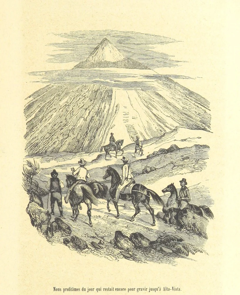 An illustration from Aventures les plus curieuses des voyageurs. Coup d'œil autour du monde, d'après les relations anciennes et modernes ... par M. Hombron. Ouvrage imité des Aventures des voyageurs par P. Blanchard, 1847, leaf 83
