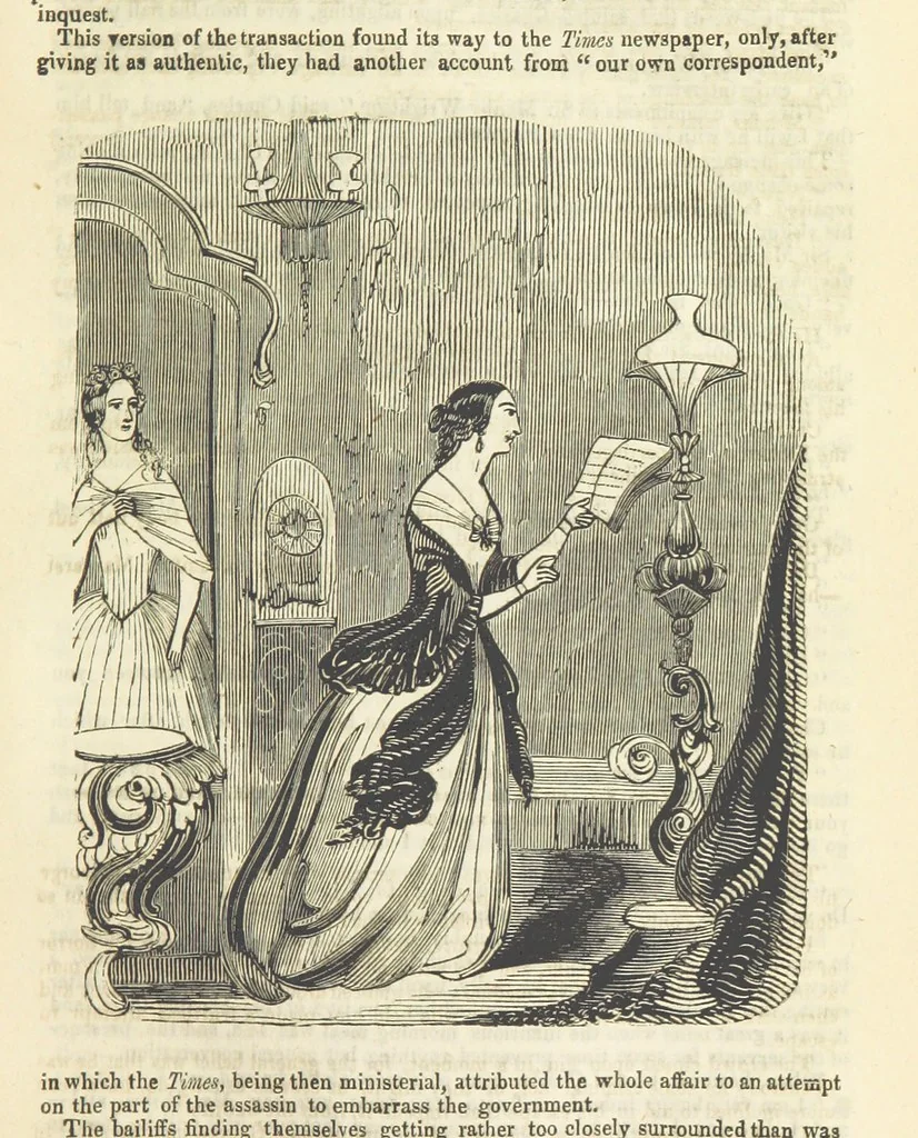 An illustration from Alice Home; or, the revenge of the blighted one ... A romance, 1848, leaf 113