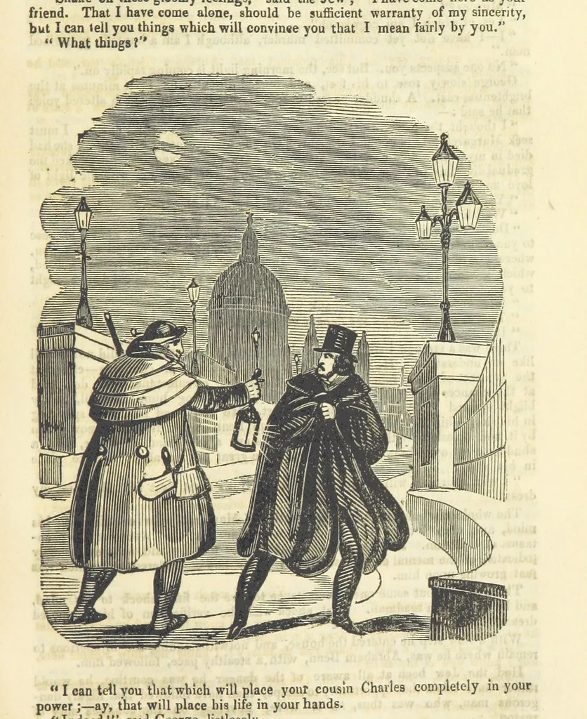 An illustration from Alice Home; or, the revenge of the blighted one ... A romance, 1848, leaf 177