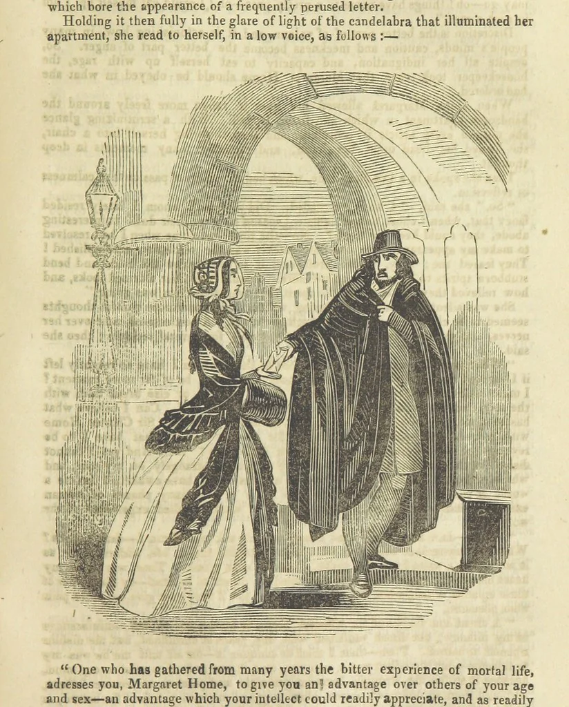 An illustration from Alice Home; or, the revenge of the blighted one ... A romance, 1848, leaf 225
